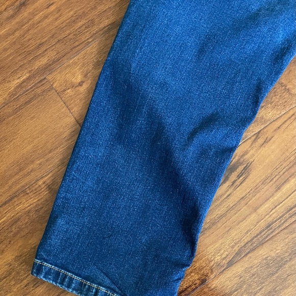 Tapered Blue Straight Leg Jeans with Classic Indigo Wash 44S - Picture 11 of 11